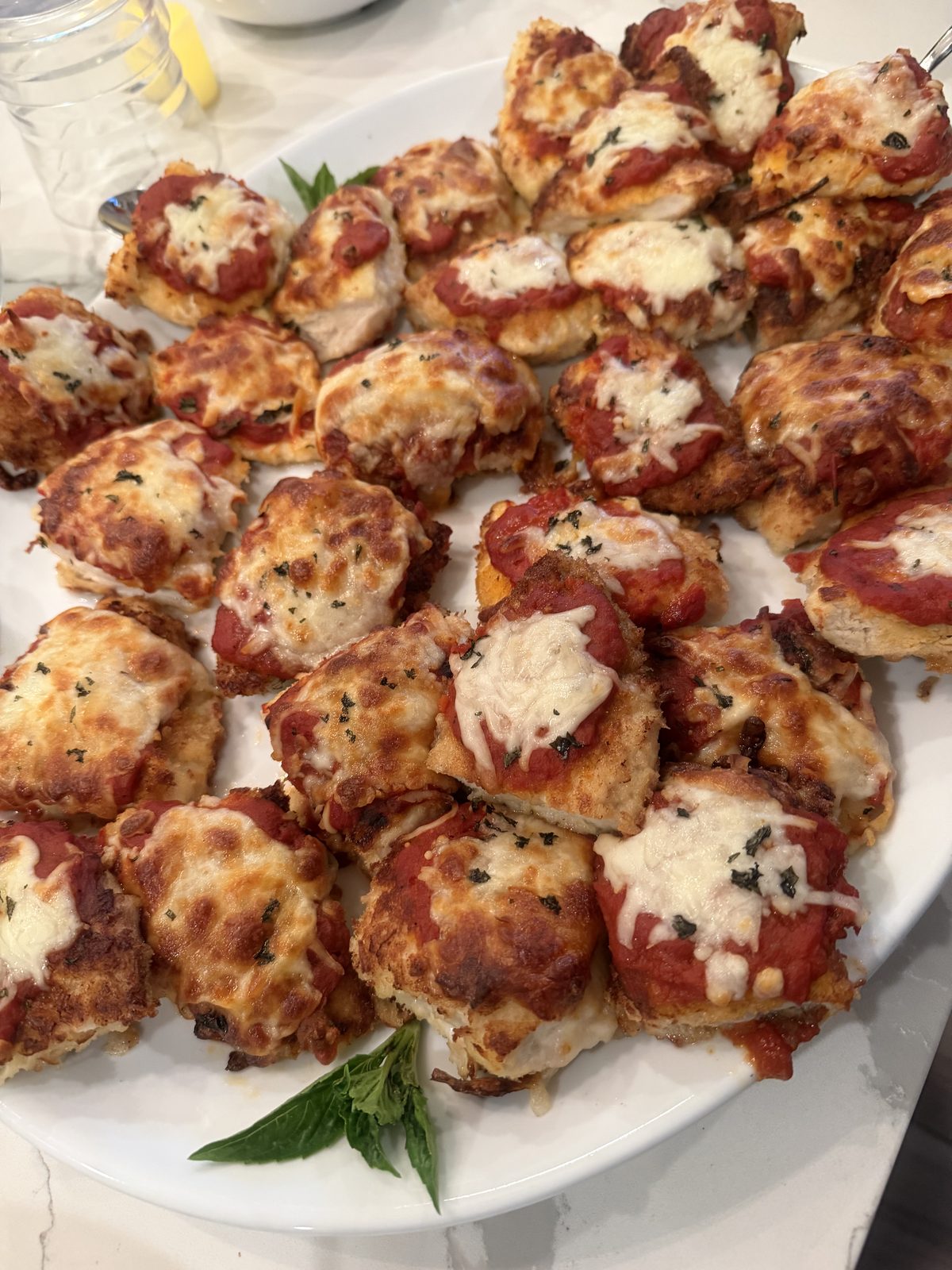 Classic chicken parmigiana