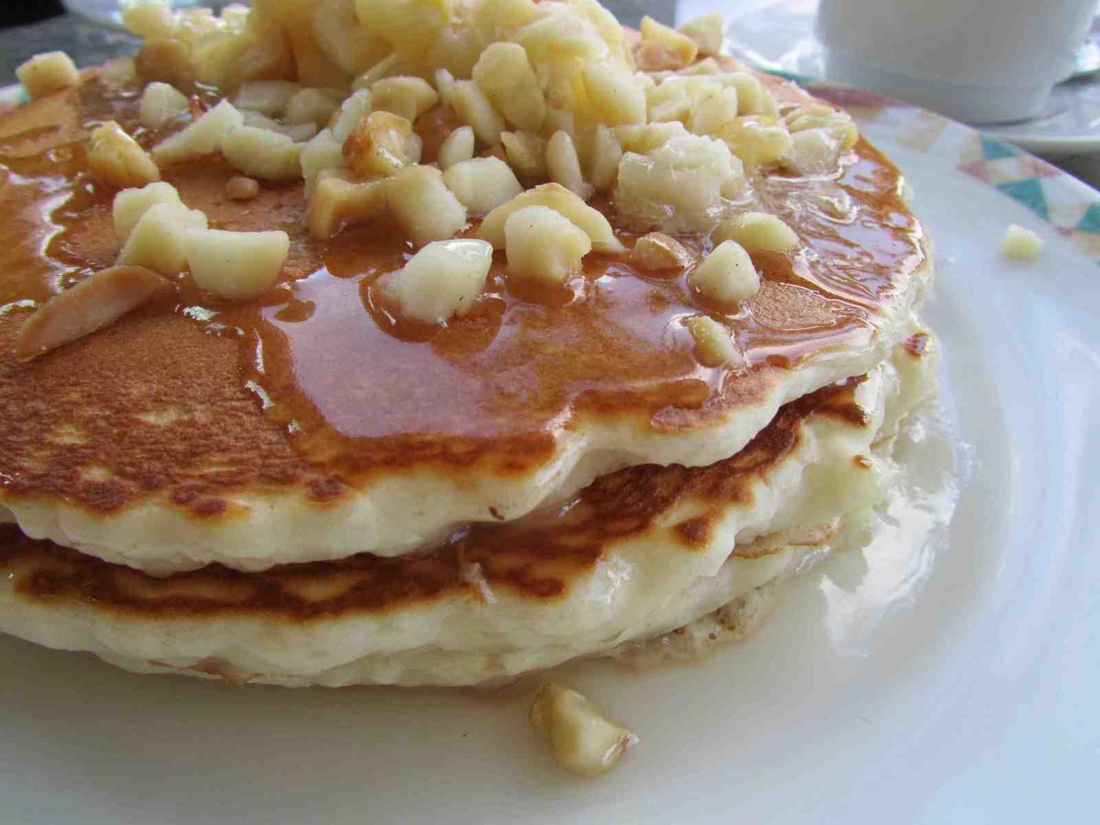 Macadamia nut pancake