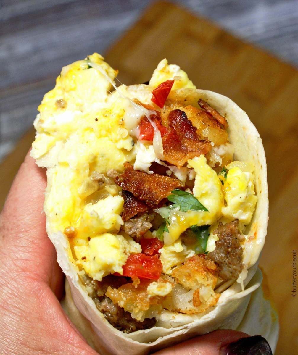 Breakfast burrito