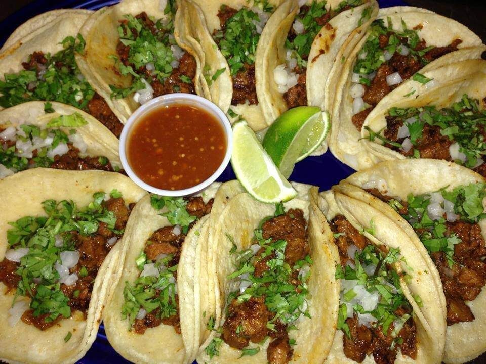 Tacos fish chicken beef