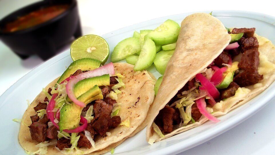 Beef tacos